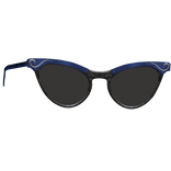 Hipster Glasses - Dark Blue