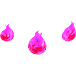 👻 Hisuian Ghost Flame Badger's Flames (Emissive)