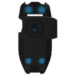 HMR Cyber Riot Shield Blue (Back)