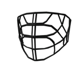 Hockey Goalie Cage - Black Cateye