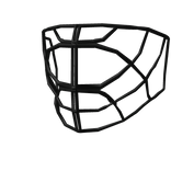 Hockey Goalie Cage - Black Pro Cateye
