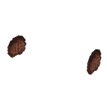 Holdable Both 8 Bit Steak Food ( Dual ) [Hand]