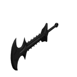 Holdable Dark Metallic Sword Prot. P.O.L.Y