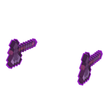 Holdable Dual 8Bit Enchanted HellSteel Axes [Hand]