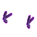 Holdable Dual HellSteel 8B Nether Pickaxes [Hand]