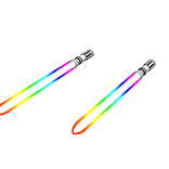 Holdable Dual Rainbow Laser Swords Light