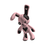 Holdable Evil Bunny Dark Pink