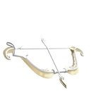 ♡ ꒰Holdable꒱ Gold/White Cupid's Bow & Arrow