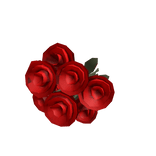 Holdable Red Flower Bouquet 