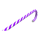 Holdable Sharp Candy Cane ( Purple )