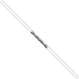 Holdable White Dual-Bladed Laser Saber Sword