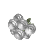 Holdable White Flower Bouquet