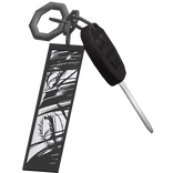 Hollow Anime Girl Keychain Y2K