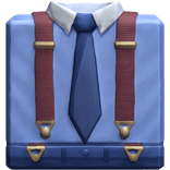 Honcho torso with suspenders / tiers doors