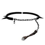 Horror Black Prisoner Shackles