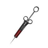 Horror Nurse Syringe Head