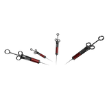 Horror Nurse Syringe Right Shoulder