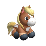 Horse Life Brown Plushie