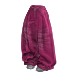 Hot Pink Baggy Y2K Skatecore Jeans