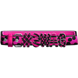 Hot Pink Polkadot " Swag " Y2K Belt