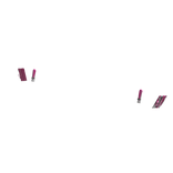 ⚜️•Hot pink Rich Freestyle French Nails 