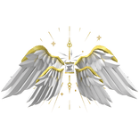 Hourglass Gold Wing