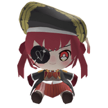 Houshou Marine Plushie Left Shoulder Cute Plush