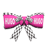 HUGO Bow Hair Accessory Pink