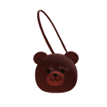 Human/Front ❤️ Kawaii Red Bear Bag Plush Acces