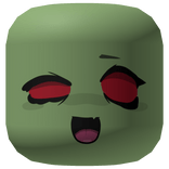 Hungry Zombie Face