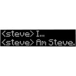 I am Steve  ⛏️ Text - Minecraft Movie 💎
