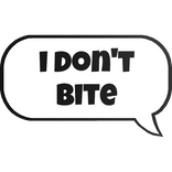 i don't bite text