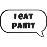 i eat paint text