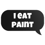 i eat paint text