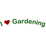 I ❤️ Gardening Sign
