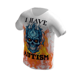 I have autism white meme shirt