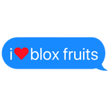 i heart blox fruits text
