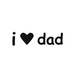 i heart dad doodle