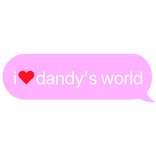 i heart dandy's world text