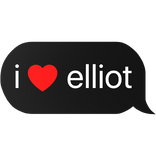 i heart elliot text