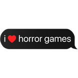 i heart horror games text