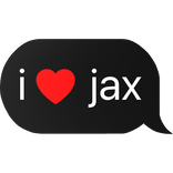 i heart jax text
