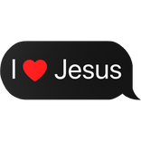 i heart jesus text