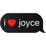 i heart joyce text