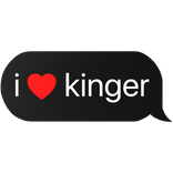 i heart kinger text