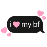 i heart my bf boyfriend text