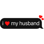 i heart my husband text