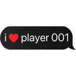 i heart player 001 hwang in-ho squid game text