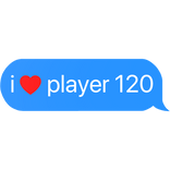 i heart player 120 cho hyun-ju squid game text