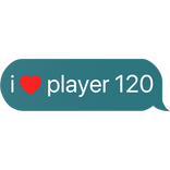 i heart player 120 cho hyun-ju squid game text